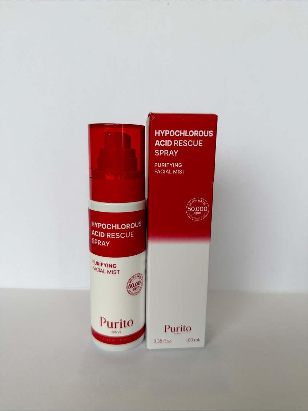 Purito Hypochlorous Acid Rescue Spray - Purifying Facial Mist 100ml